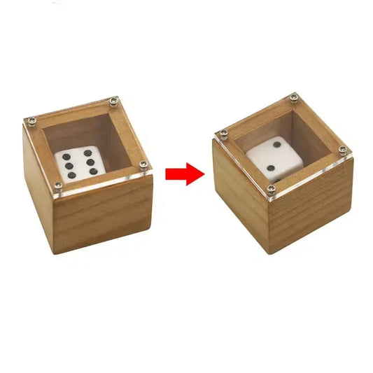 Magic Dice Magic Props Dice Trick Dot Number Change Dice Magic Stage Illusion Props Toys For Kids Adults