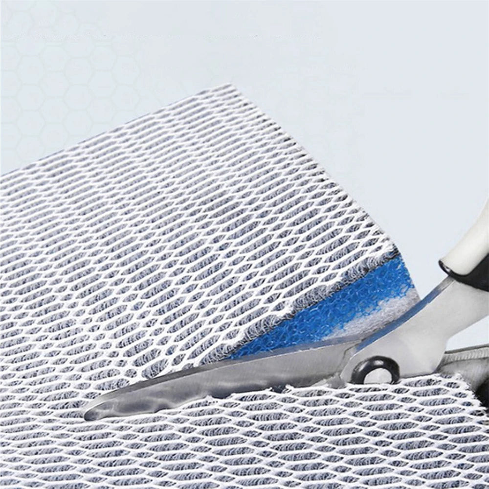 2PCS 8D Aquarium Filter Media 8-Layer Filter Pads Bio Sponge Foam for Fish Tank Pond