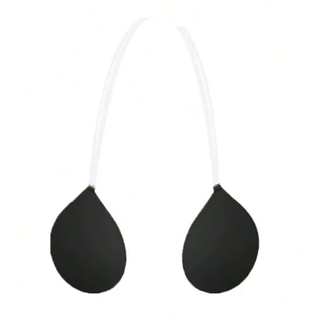 Sticky Bra for Women Backless Wedding Dress Silicone Plunge Deep U Neck Adhesive Bras Lift Boob Invisible Underwear Nipple Cover