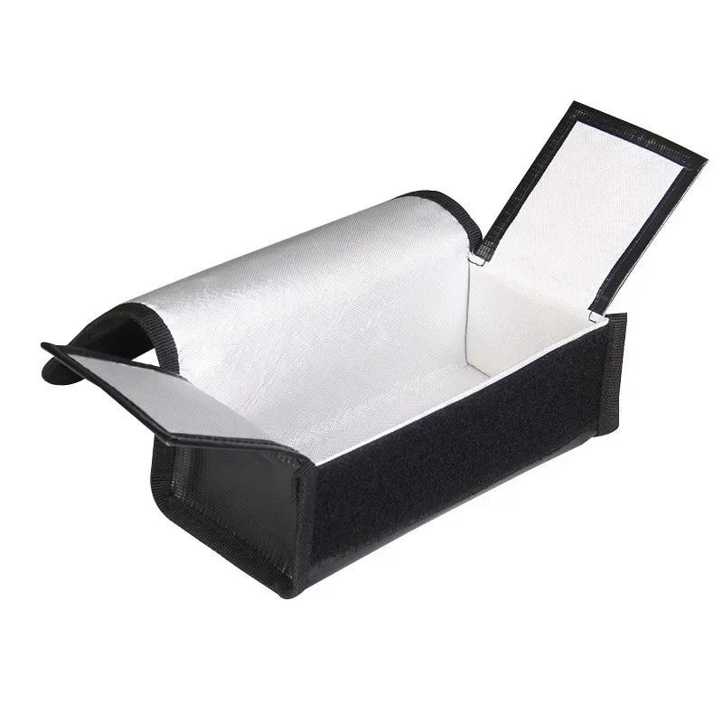 185x75x60mm Square RC LiPo Safe Bag Battery Safety Fireproof Explosionproof Guard Battery Protection Charging Sack For RC Toy