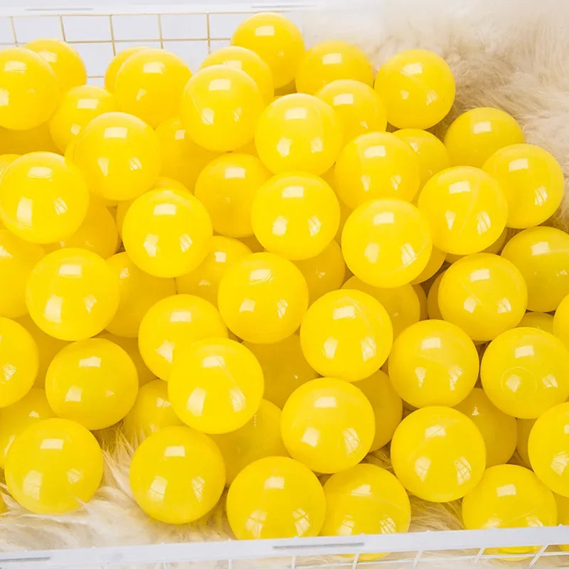 50pcs Colorful Love Star Plastic Ocean Ball Pits Eco-Friendly Funny Baby Kid Swim Pit Play Toy Water Pool Ocean Wave Balls Gifts