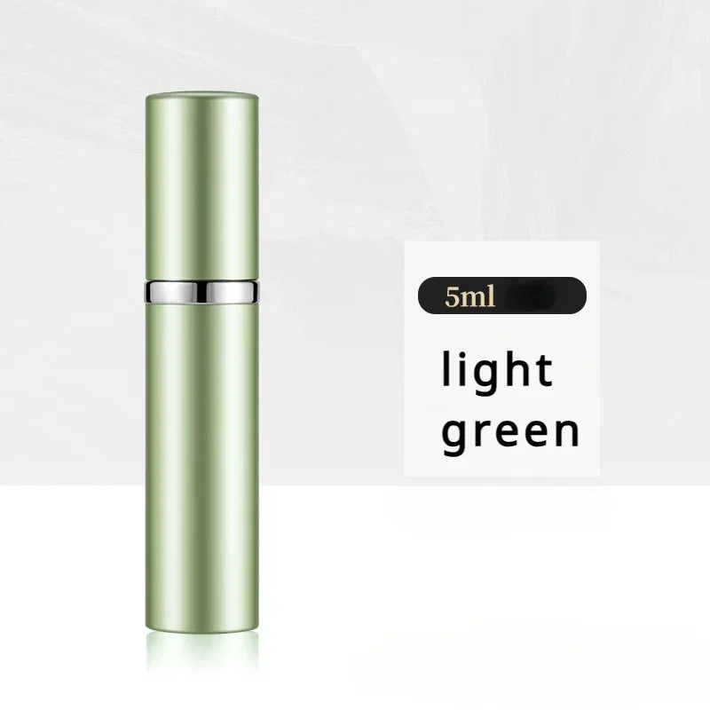 10/5ML Perfume Atomizer Portable Liquid Container for Cosmetics Traveling Mini Aluminum Spray Empty Refillable Bottle Косметика