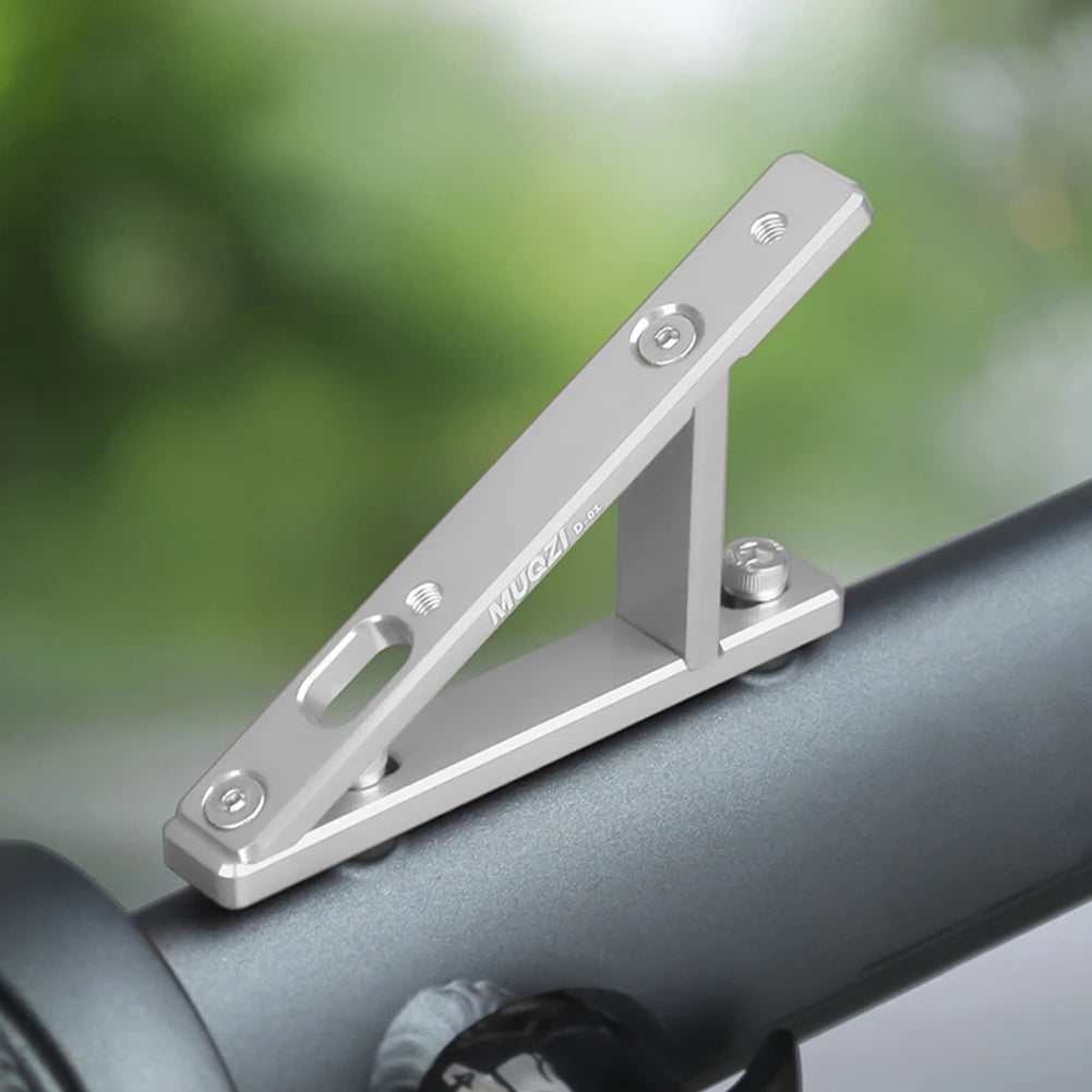 Bike Water Bottle Cage Adapter Expansion Bracket for Brompton (Silver Single)