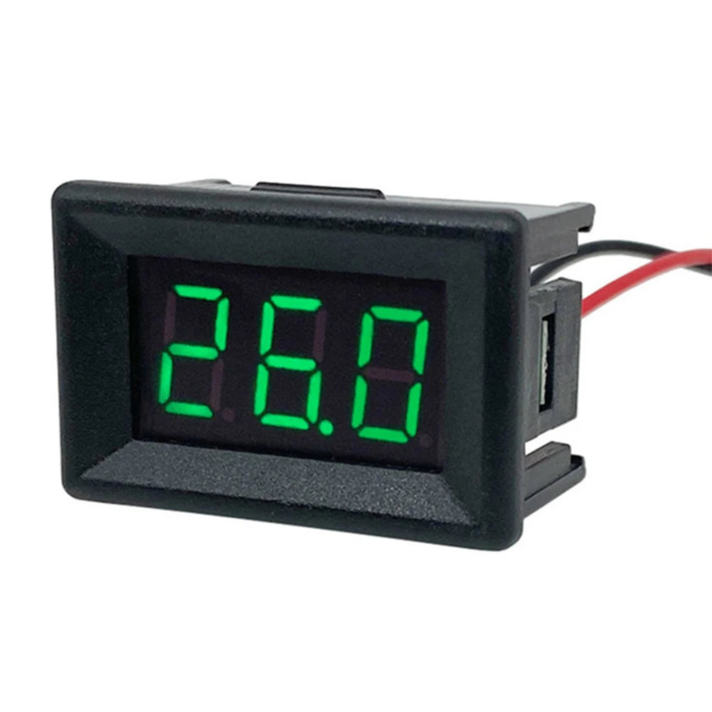 10/20PCS 0.36 Inch DC0-30V 3 Bits Digital LED Display Panel Voltage Meter LED Digital Voltmeter for Car Motor Vehicle Tools