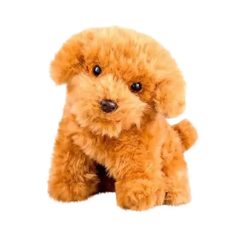 Birthday Gift Stuffed Animals Realistic Robotic Puppy Simulation Interactive Robot Dog Barking Soft Walking Dog Baby
