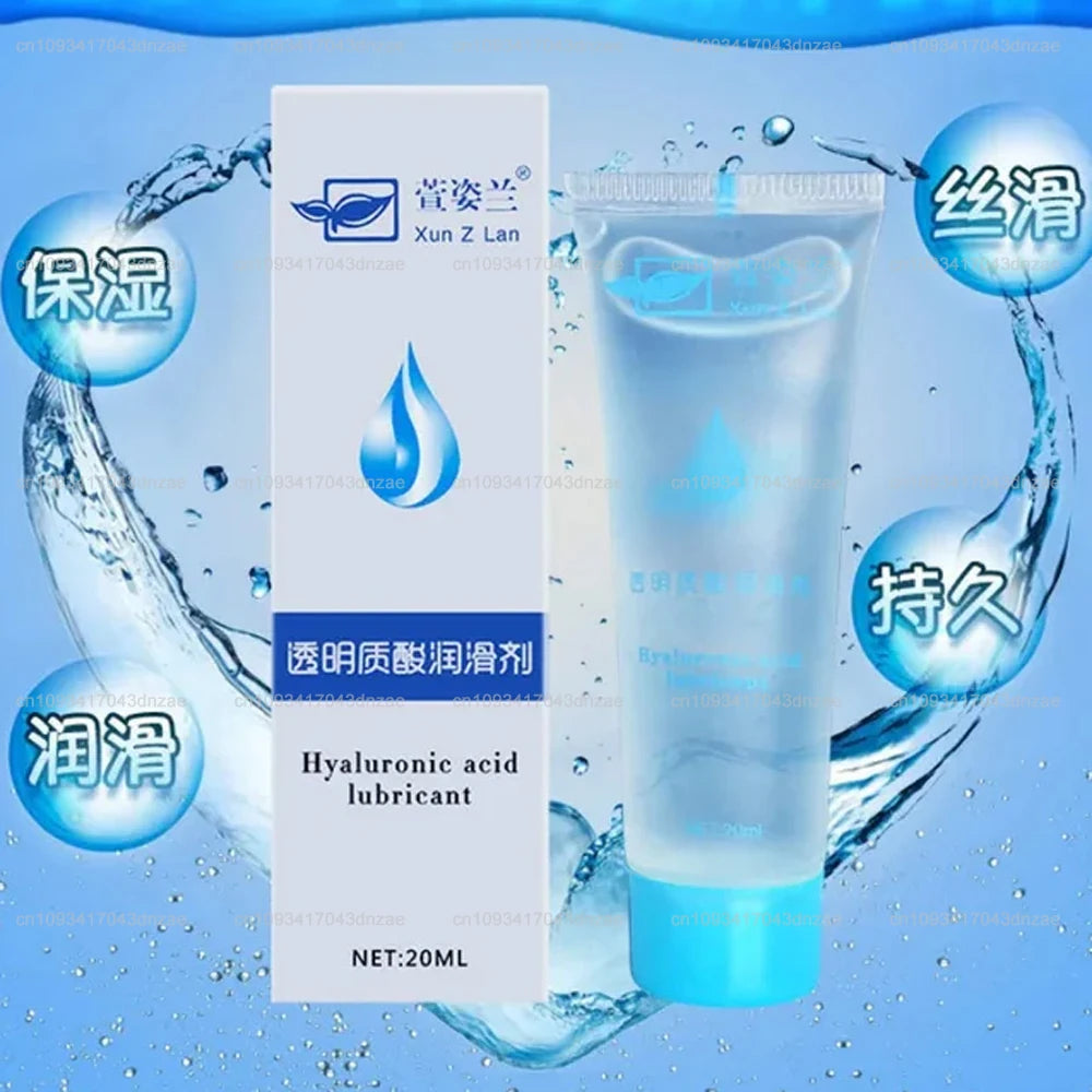Lubricant Anal Analgesic Water Based Lube Pain Relief 20ML for Sex Anal Sex Strong Drawing Lubrication Increase Sexual Desire