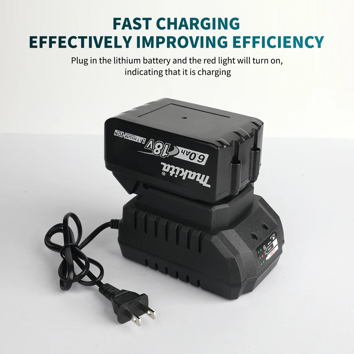 for Makita CDQ69 Industrial Grade 18V 21V Fast Charging Charger,Electric Drill Grinder Impact Wrench Daily Maintenance tools