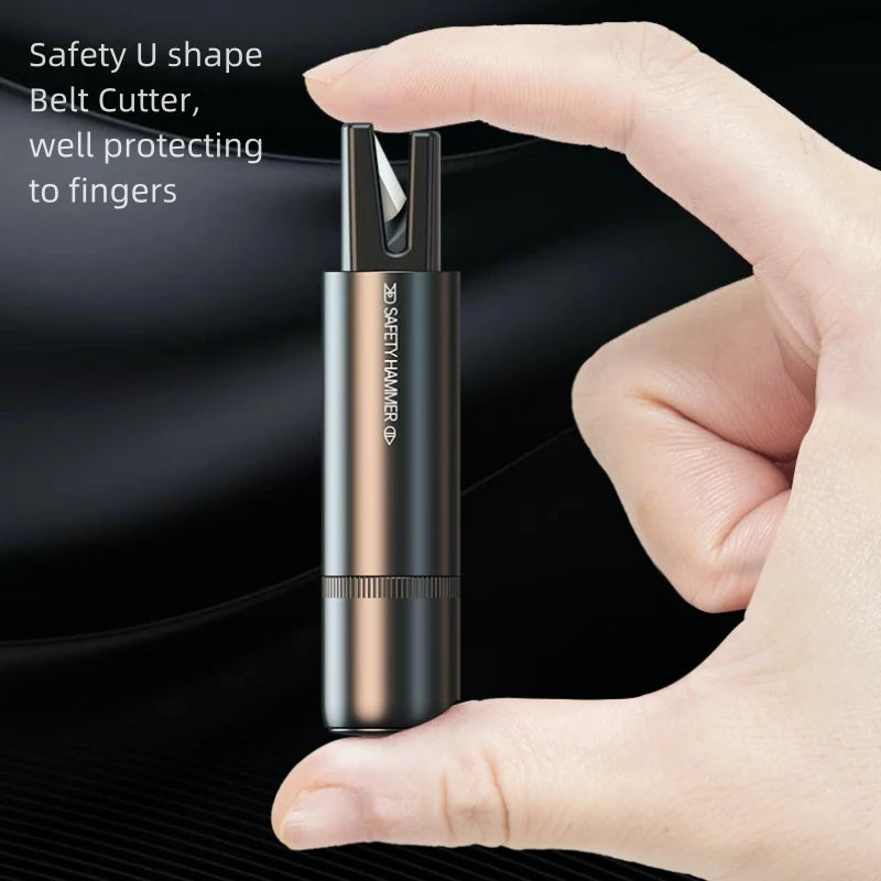 Window Breaker Seatbelt Cutter Car Gadgets Vehicle Escape Tool Safe Hammer Glass Breaker Life-Saving Emergency Artifact One Seco