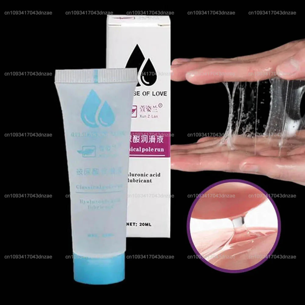 Lubricant Anal Analgesic Water Based Lube Pain Relief 20ML for Sex Anal Sex Strong Drawing Lubrication Increase Sexual Desire