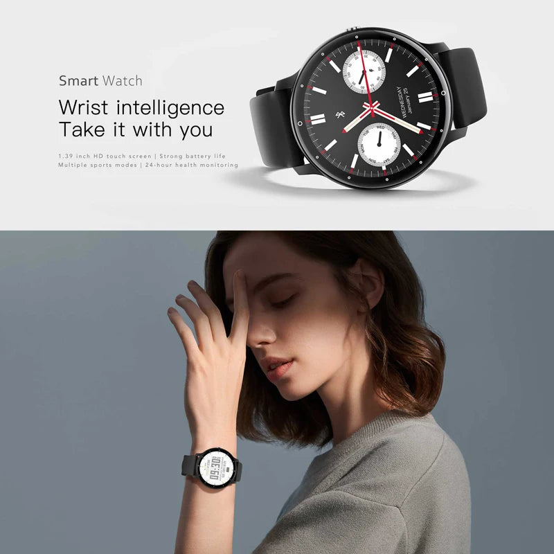 2025 New Bluetooth Call Smart Watch Ultra Light Men's Sports Fitness Waterproof Watch Heart Rate Monitor Full Touch Screen Watch