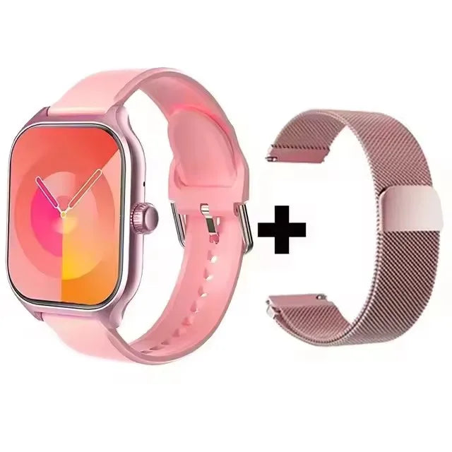 2025 Smart Watch Android IOS Phone 2.01 Inch Color Screen Bluetooth Answer Call Fitness Watches Tracker Smartwatch Women Men