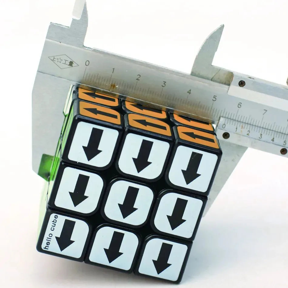 Zcube Idea Fun 3x3 Direction Arrow Magic Cube White/Black Educational 3x3x3 Puzzle Cubo Magico Toys For Children