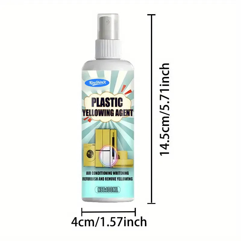 Plastic Remove Yellowing Cleaning Agent Air Conditioning Washing Machine Renovation Anti Oxidation Appliances Washer Fluid
