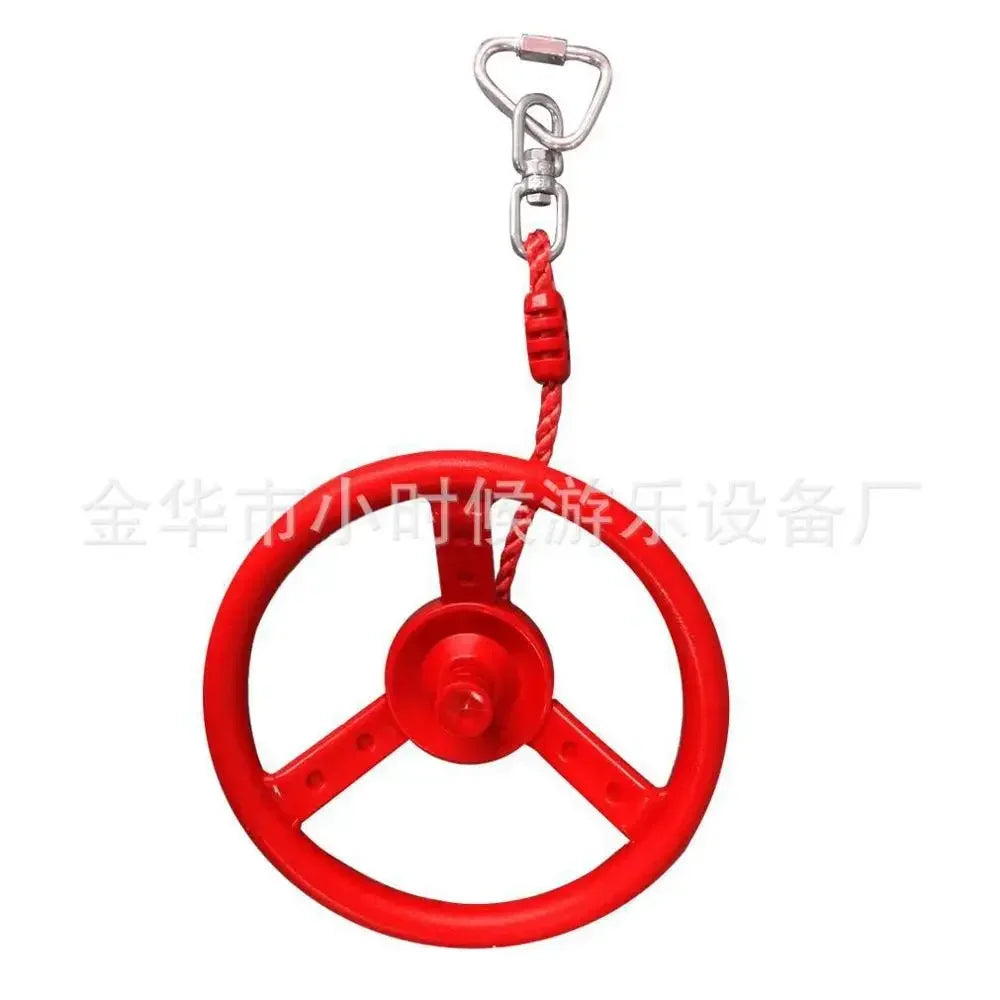 Kids Active Gym Toys Rings Swing Set Flying Gym Pull Up Function Outdoor Indoor Playground Swing for Kids’ Fitness & Sports Fun