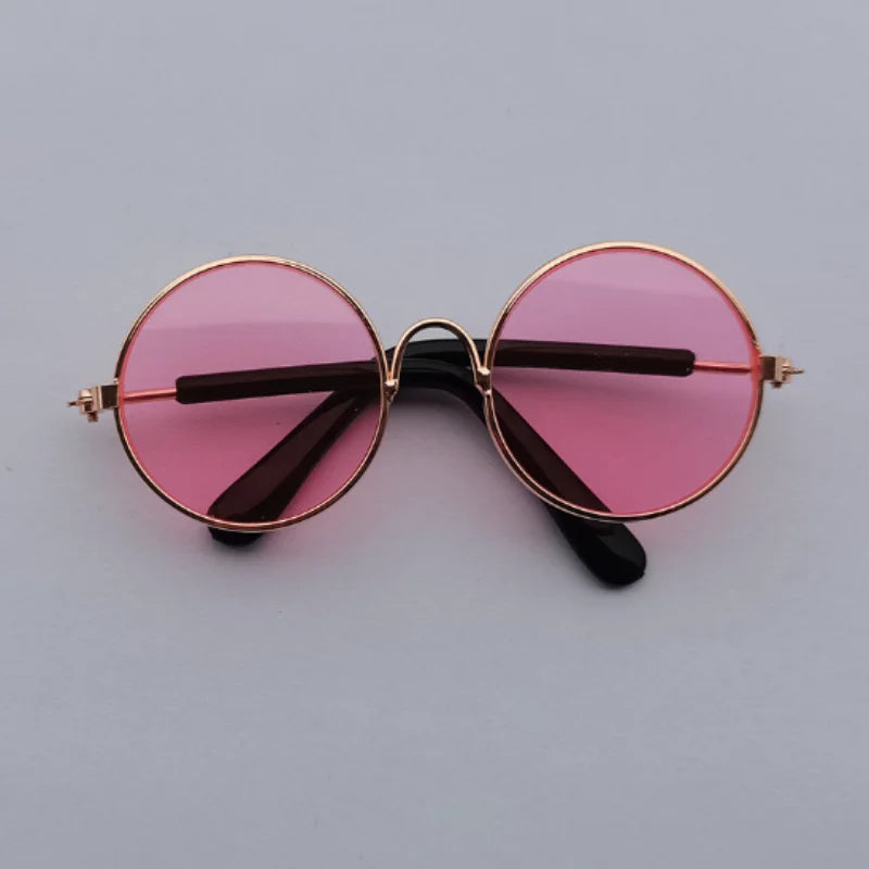 Non-Slip Cat Glasses Pet Accessories Small Dog Sunglasses Puppy Kitty Cosplay Costume Photo Props Cute Animal Eyewear