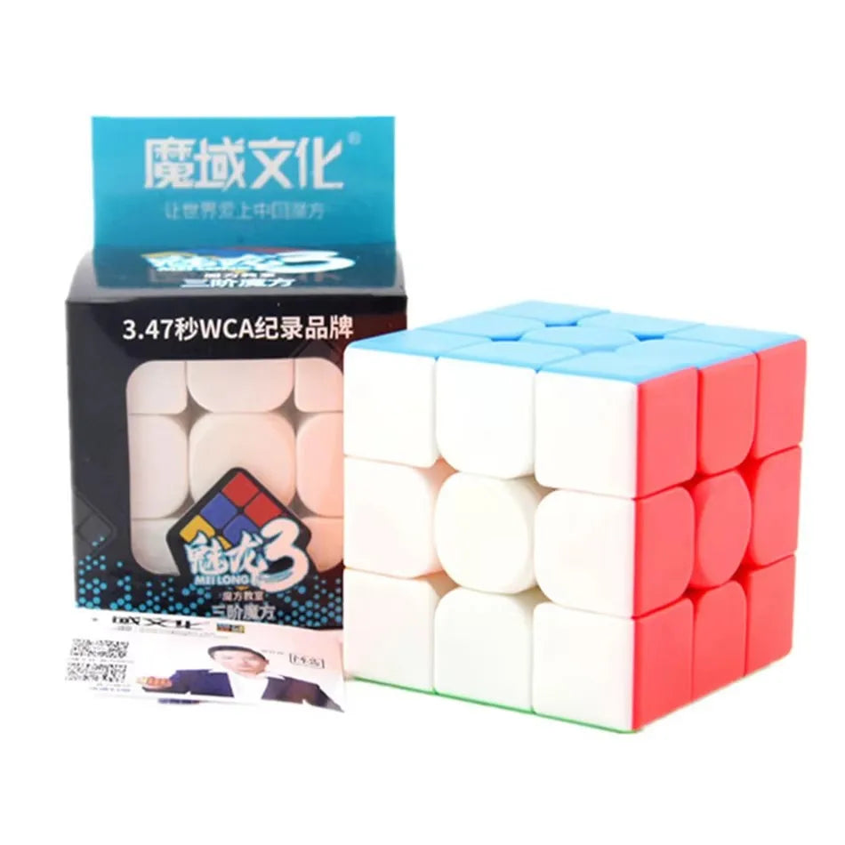 MOYU Meilong Series Speed Magic Cube 2x2 3x3 4x4 5x5 6x6 7x7 8x8 Polaris Puzzle Magic Cube Education Learnning Cubo Magico Toys