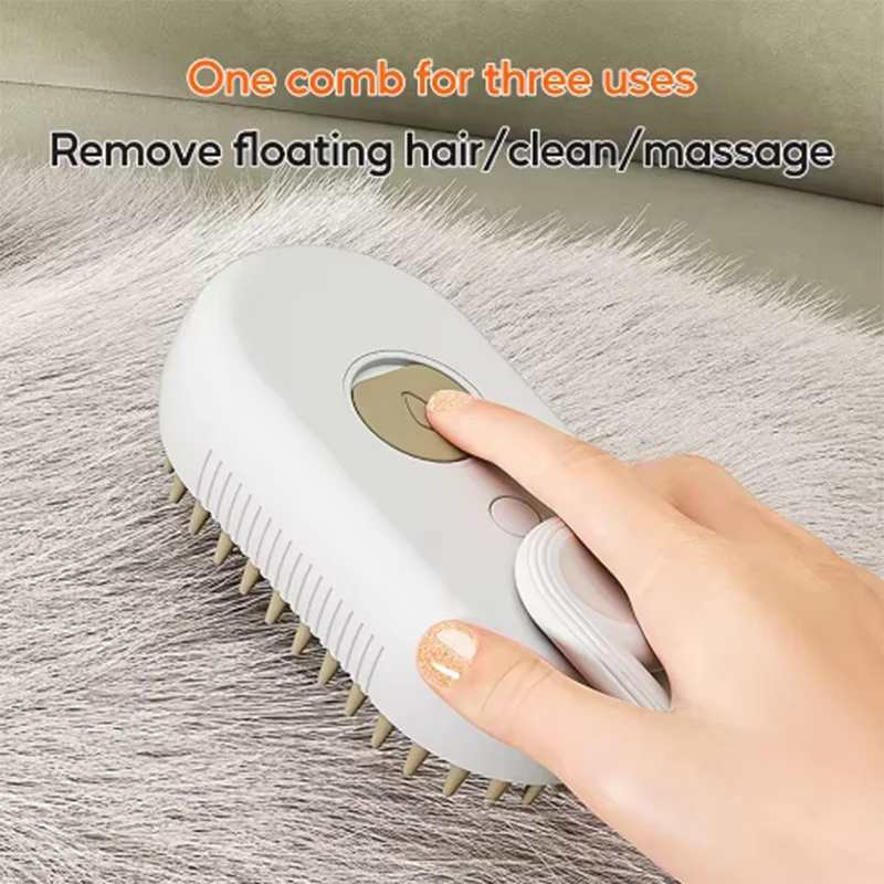 Cat Comb Pet Haired Comb Dog Haired Dog Bathing Massage Brush Cat Haired Brush Puppy Cleaning Pet Supplies