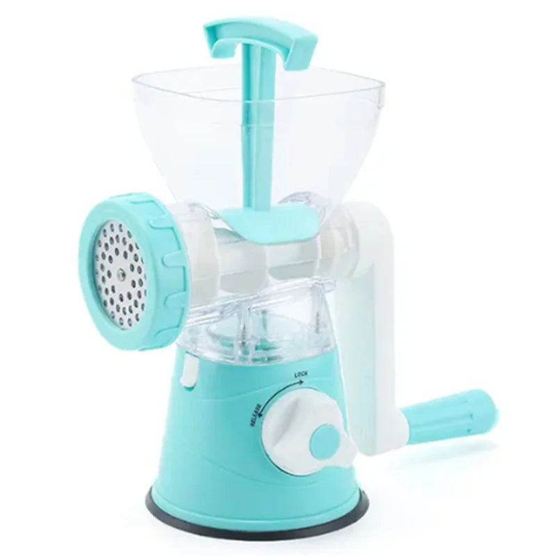 Meat Grinder Manual Processors Food Mincer Kitchen Machine Sausage Maker Stuffer Vegetable Chopper Blender Household Enema Tool