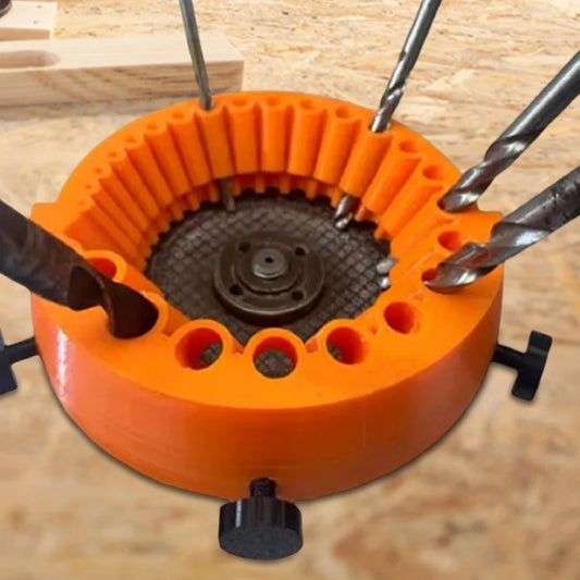 Drill Bit Sharpener 2 To 13 MM Power Drill Bit Grinding Attachment with Gloves Giant Blade Angle Grinder for Grinding Drill Bits