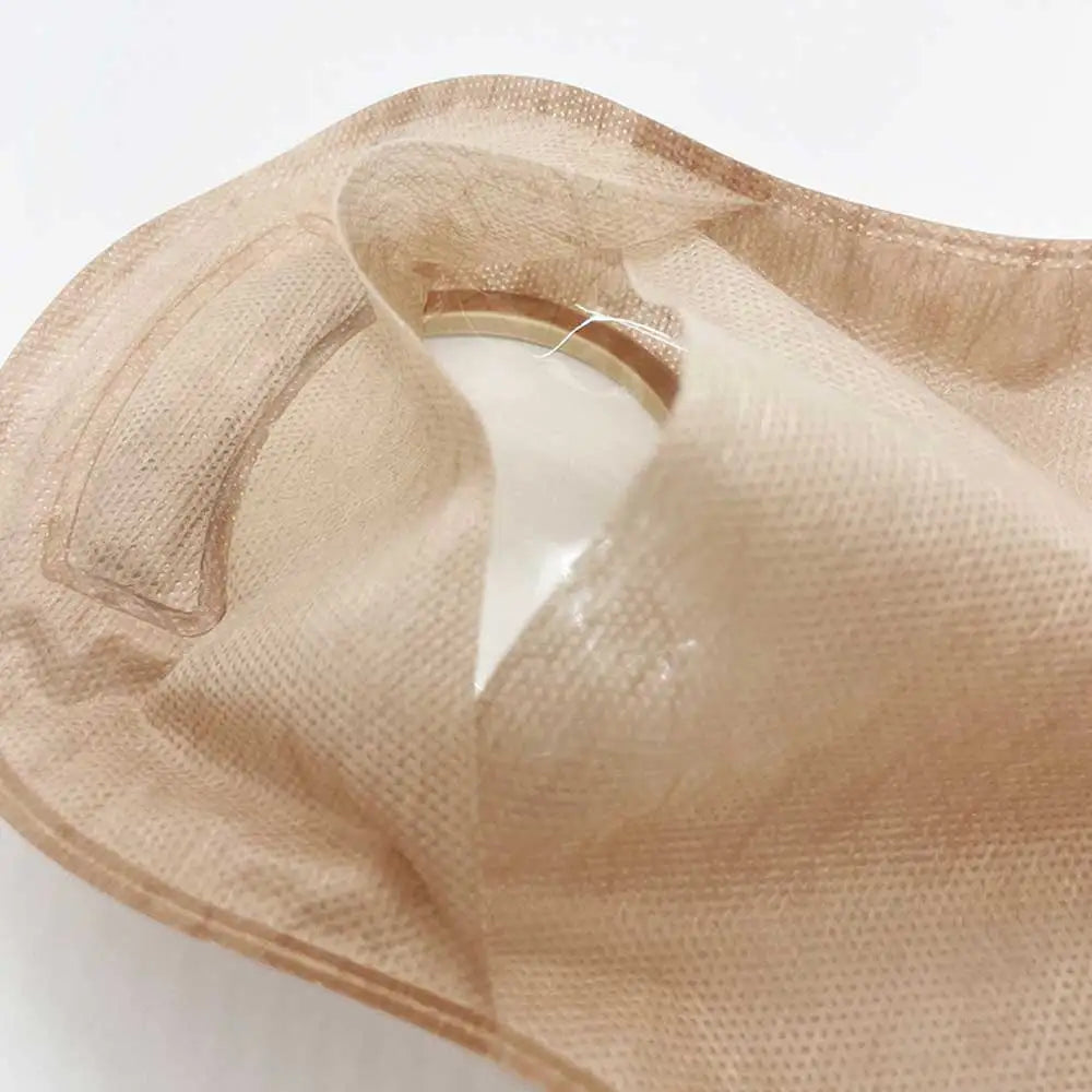 10 bags / 5 barriers Ostomy Supplies Colostomy Bags Two Piece Drainable Pouches with hoop and look Ileostomy Stoma Care