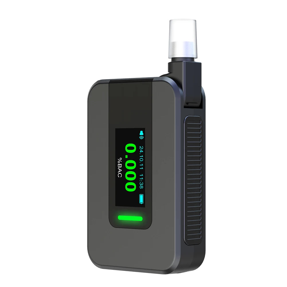 Electrochemical Alcohol Tester Non-Touching Blowing Breathalyzers Non-Contacting Electronic Breathalyzer for Professional Use