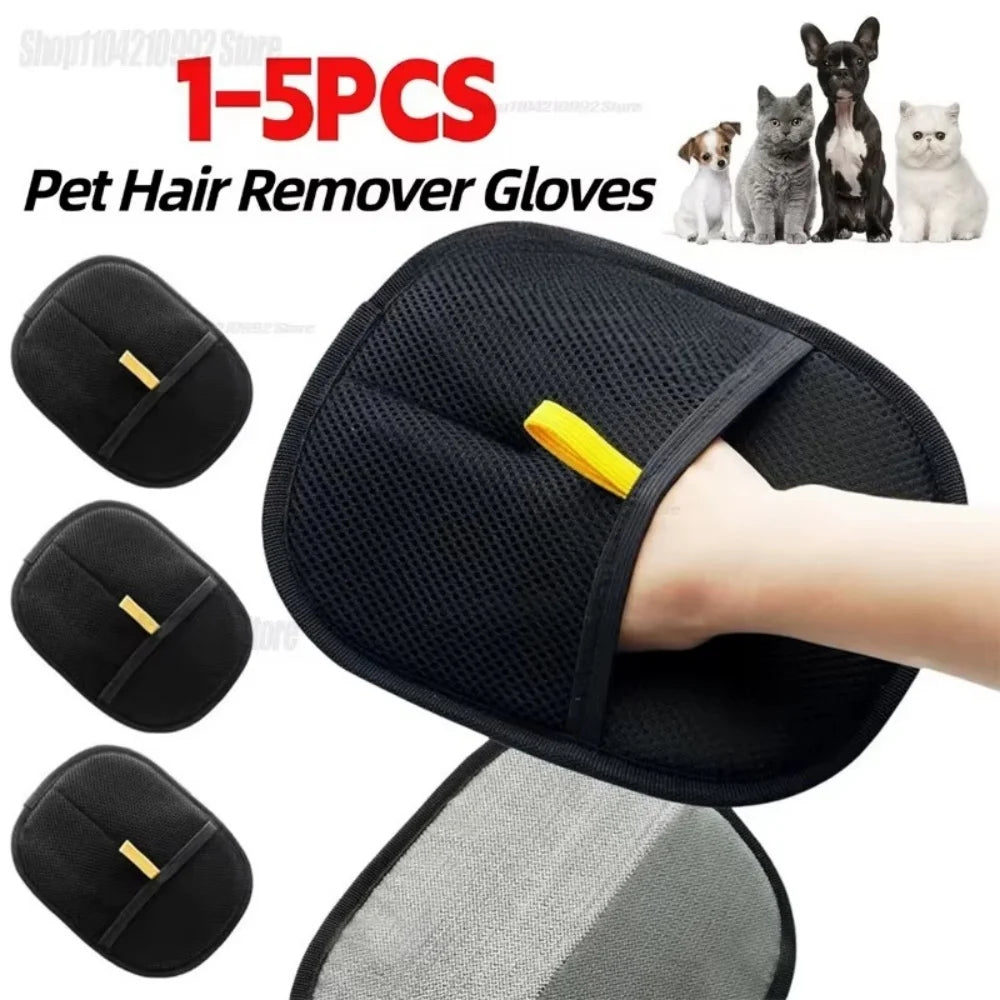 Pet Hair Cleaning And Collection Gloves Pet Double-sided Multi-functional Beauty Glove Tool Reduce The Pressure Of Pet Ownership