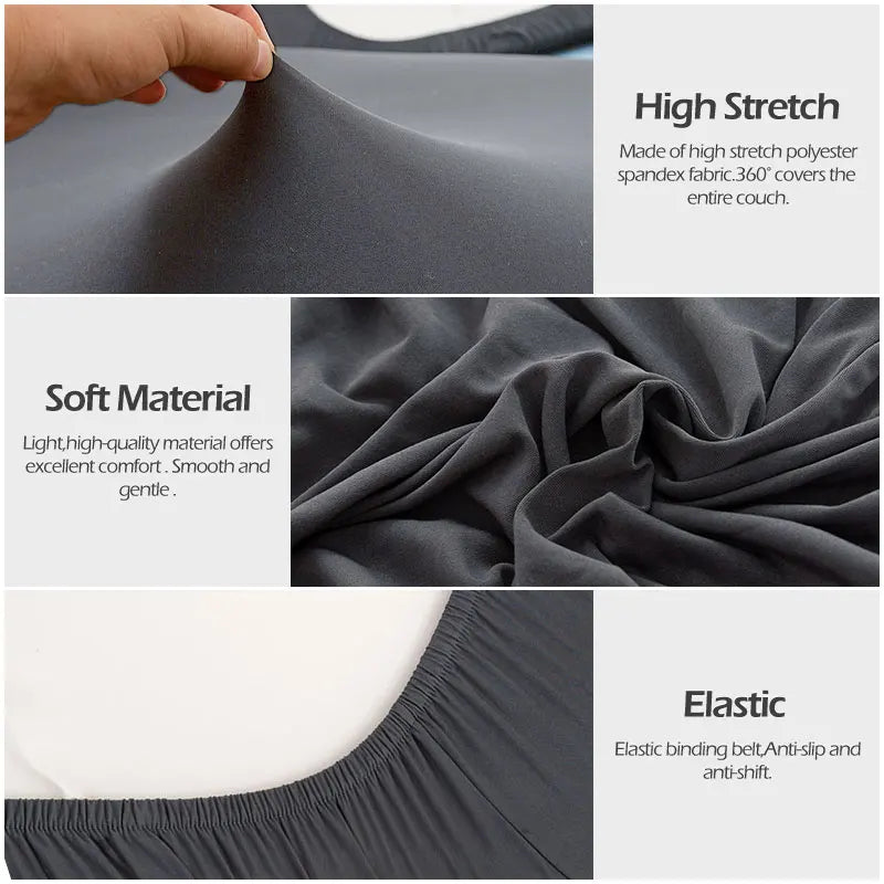 Waterproof Sofa Seat Cushion Cover Elastic Protector Sofa Covers Pets Kids Livingroom Cheap Sofas Slipcover Case With Random