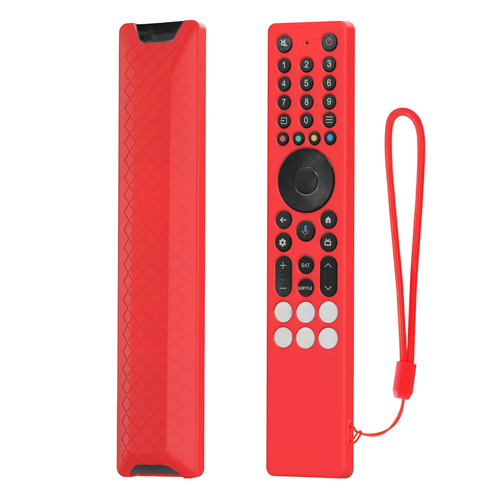 For TCL RC833A Silicone Remote Control Case Anti-Slip Protective Cover Anti-Scratch Remote Control Protect Case TV Supplies Tool