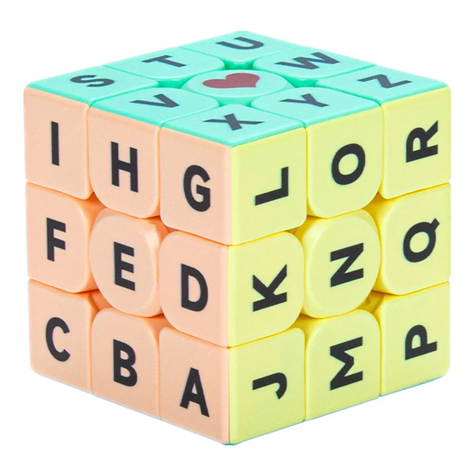 Zcube Idea Fun 3x3 Direction Arrow Magic Cube White/Black Educational 3x3x3 Puzzle Cubo Magico Toys For Children