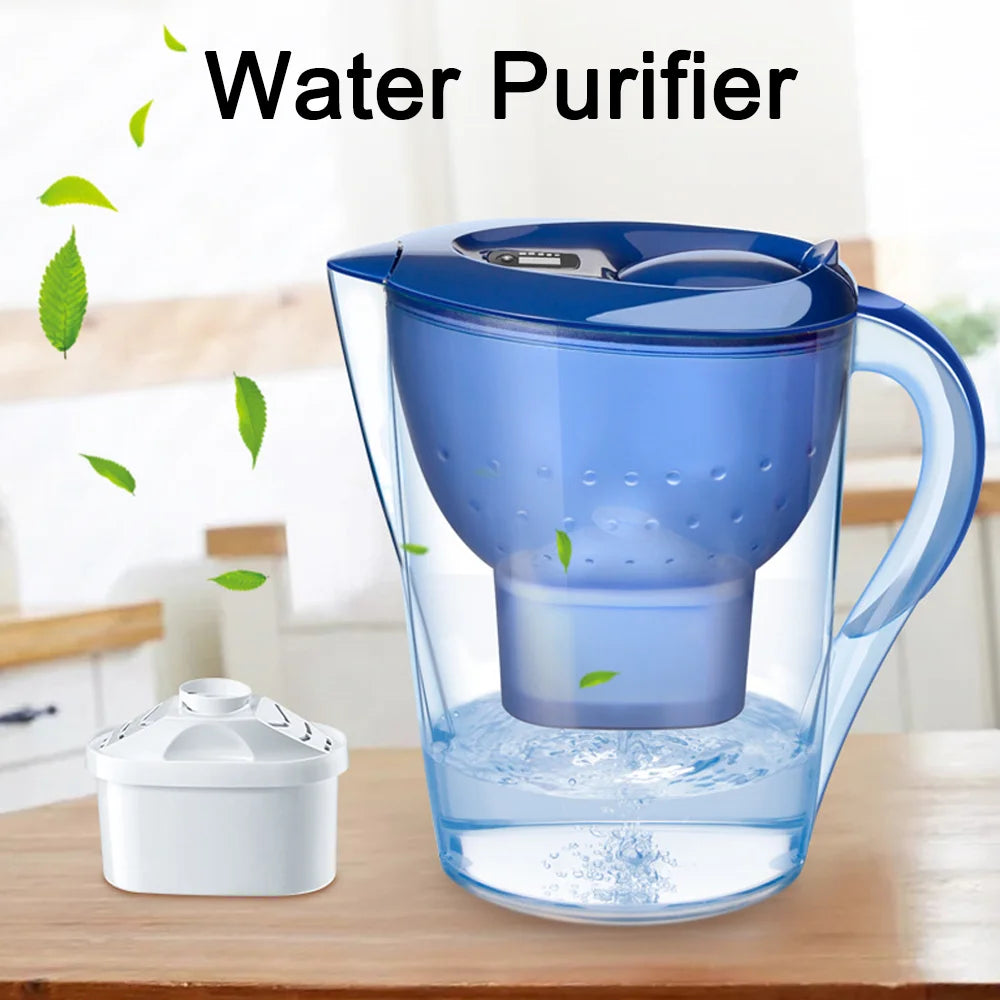 3.5L Water Filter Jug Bench Top Purifier Jug+1/5/7x MAXTRA Filter Refill Cartridge