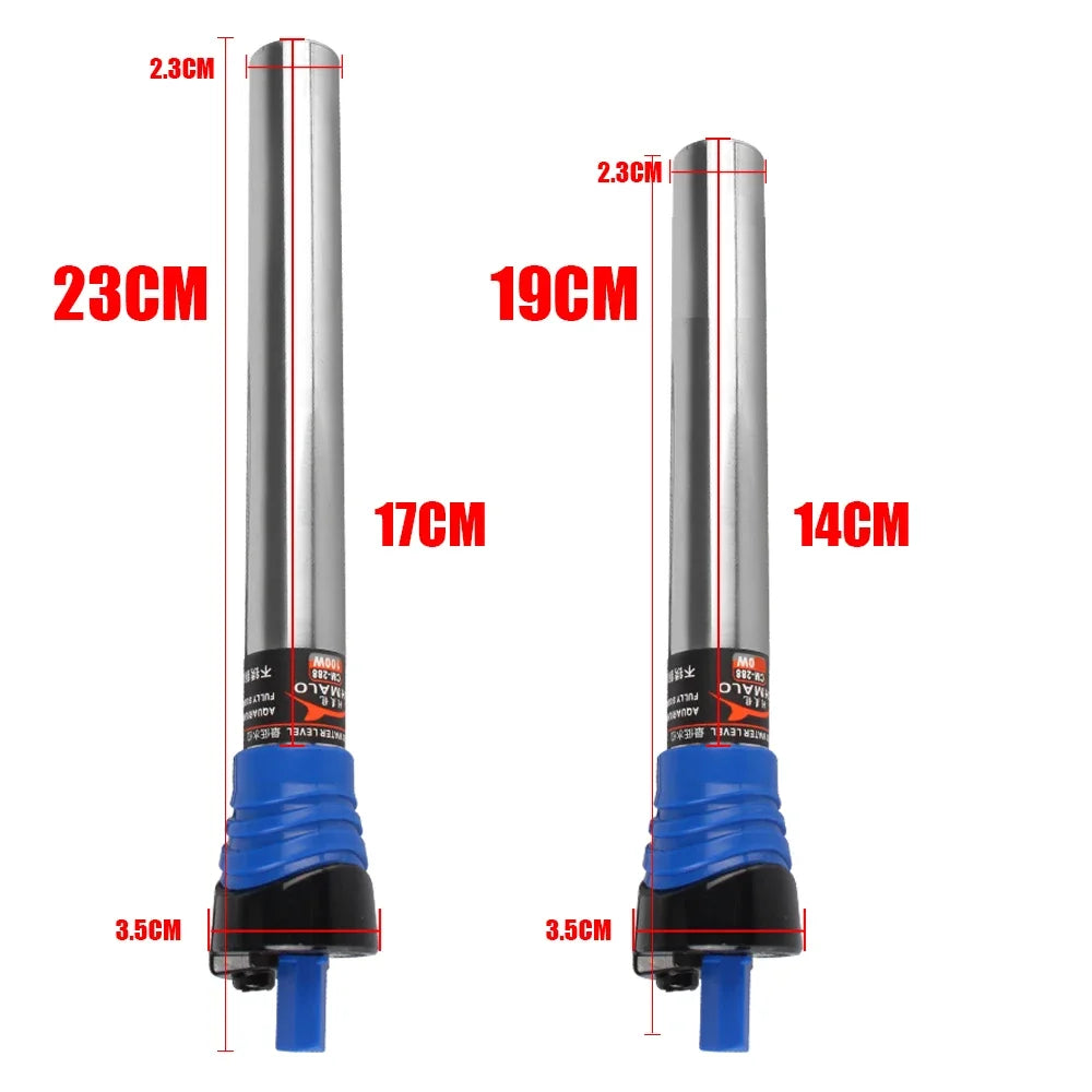 Fish Tank Heating Rod Thermostat Heater Rod 220V EU Plug Adjustable Temperature For Fish Tank Water Heating 50W/100W