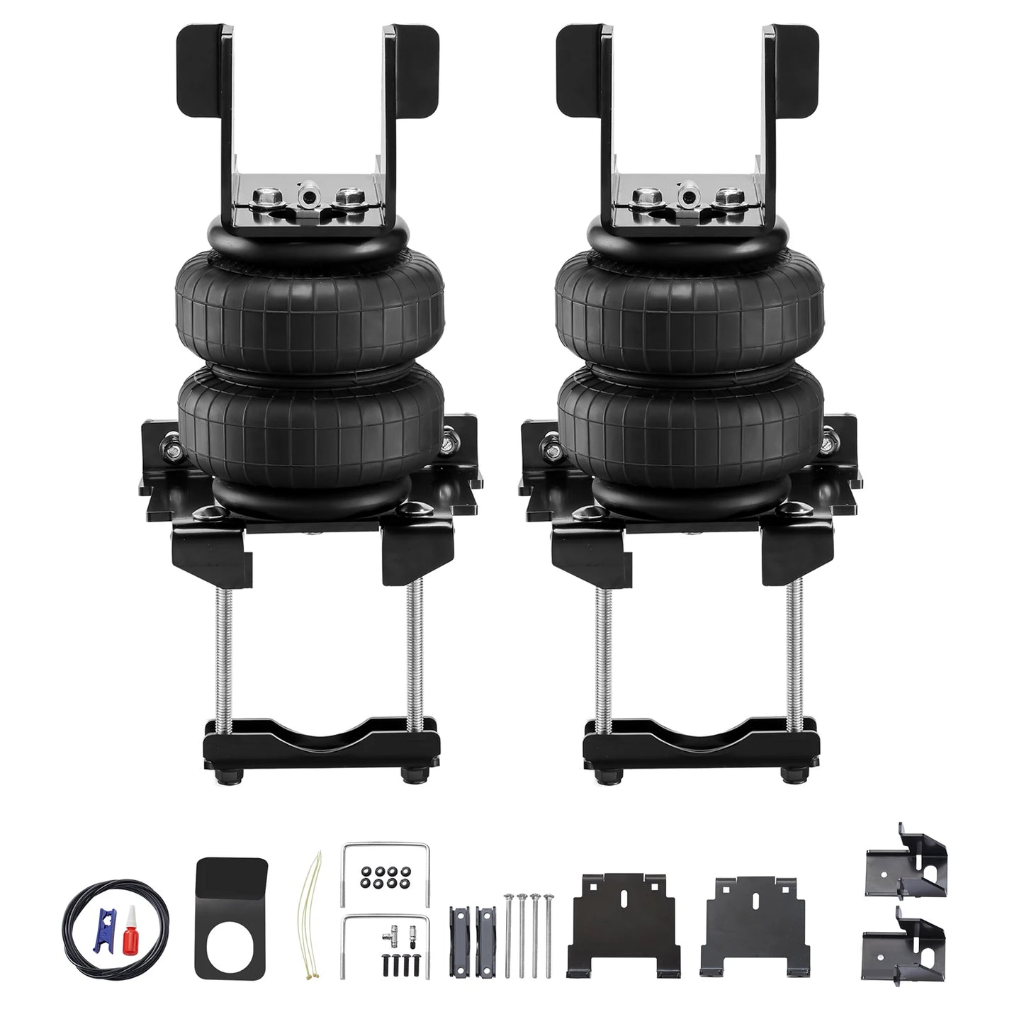 SucceBuy Air Bag Suspension Kit Air Springs Suspension Bag Kit Compatible w/ 2007-2018 Chevrolet 5000 lbs Loading 5 to 100 PSI