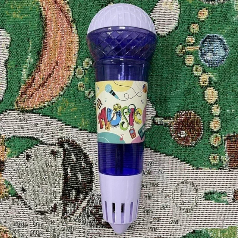 24cm Large Echo Microphone Physical Children's Echo Microphone Singing Toy Music Enlightenment Echo Production Practice