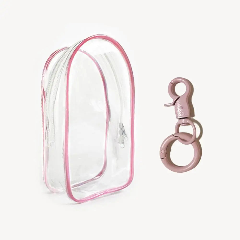 PVC Transparent Protective Case for Skullpanda Labubu Hirono Twinkle Dolls Dustproof Display Bag