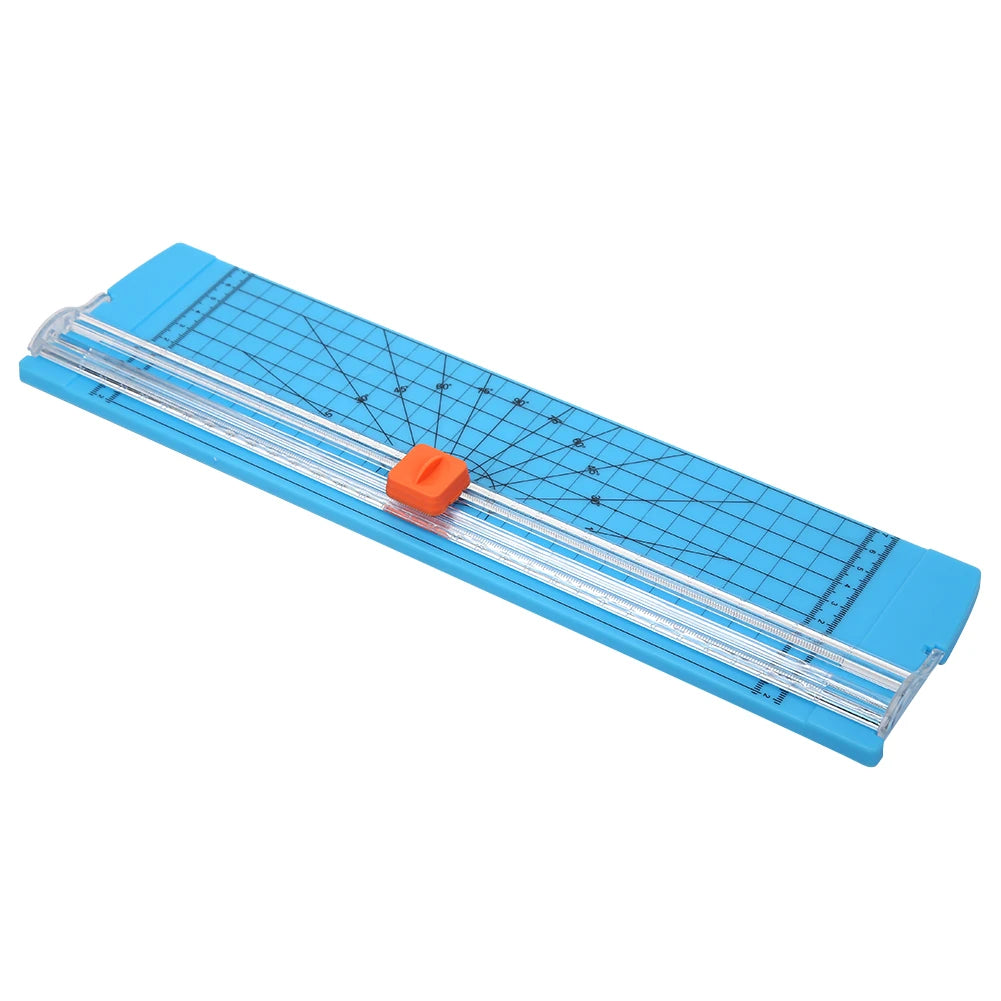 Office A4 Guillotine Paper Cutter with Automatic Security Safe Guard for Coupon Craft Paper Lightweight Cutting Mat Machine