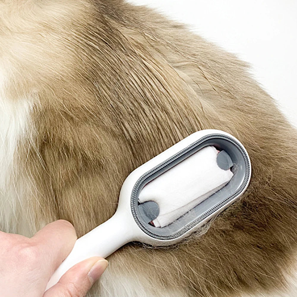 Universal Pet Knots Remover Multifunctional Pets Hair Removal Cleaning Brush AU