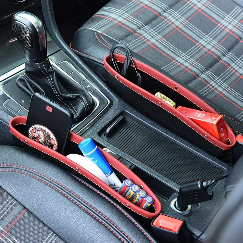 Car Seat Gap Organizer Filler Auto Central Consoles Organizer Storage Pocket Universal Car Accessories Interior for Women