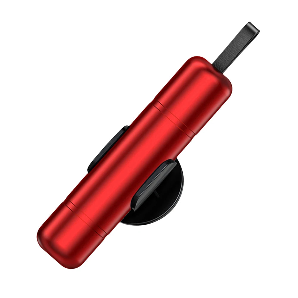 Auto Emergency Glass Window Breaker Aluminum Alloy Seat Belt Cutter High Hardness Life-Saving Car Emergency Escape Hammer