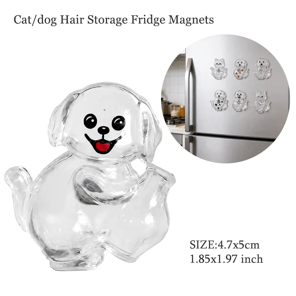 Cat Shaped Pet Hair Keepsake Keychain Charm Resin Dog Shaped Memorial Pendant Handmade DIY Pet Souvenir Keychain for Pet Lovers