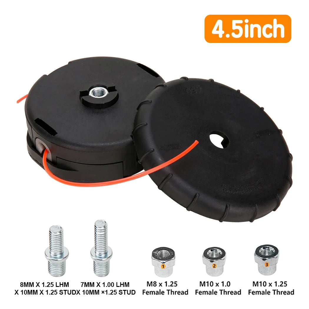 PORIYA Universal Speed Feed Bump Head Straight & Bent Shaft Brush Cutter Trimmer Head