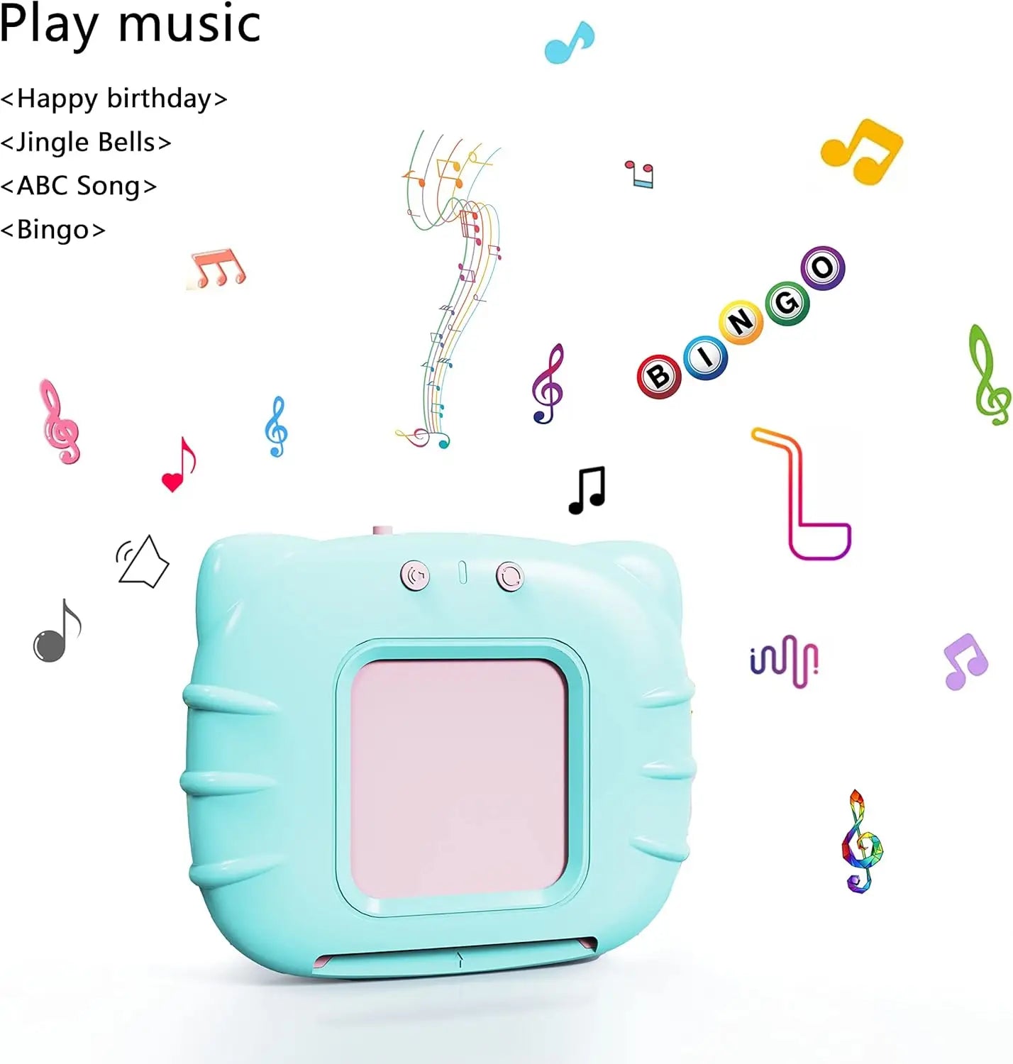 Educational Learning Toys for Kids, Speech Therapy Toys for Children, Autism Sensory Toddler Gifts with 112 Talking Flash Cards