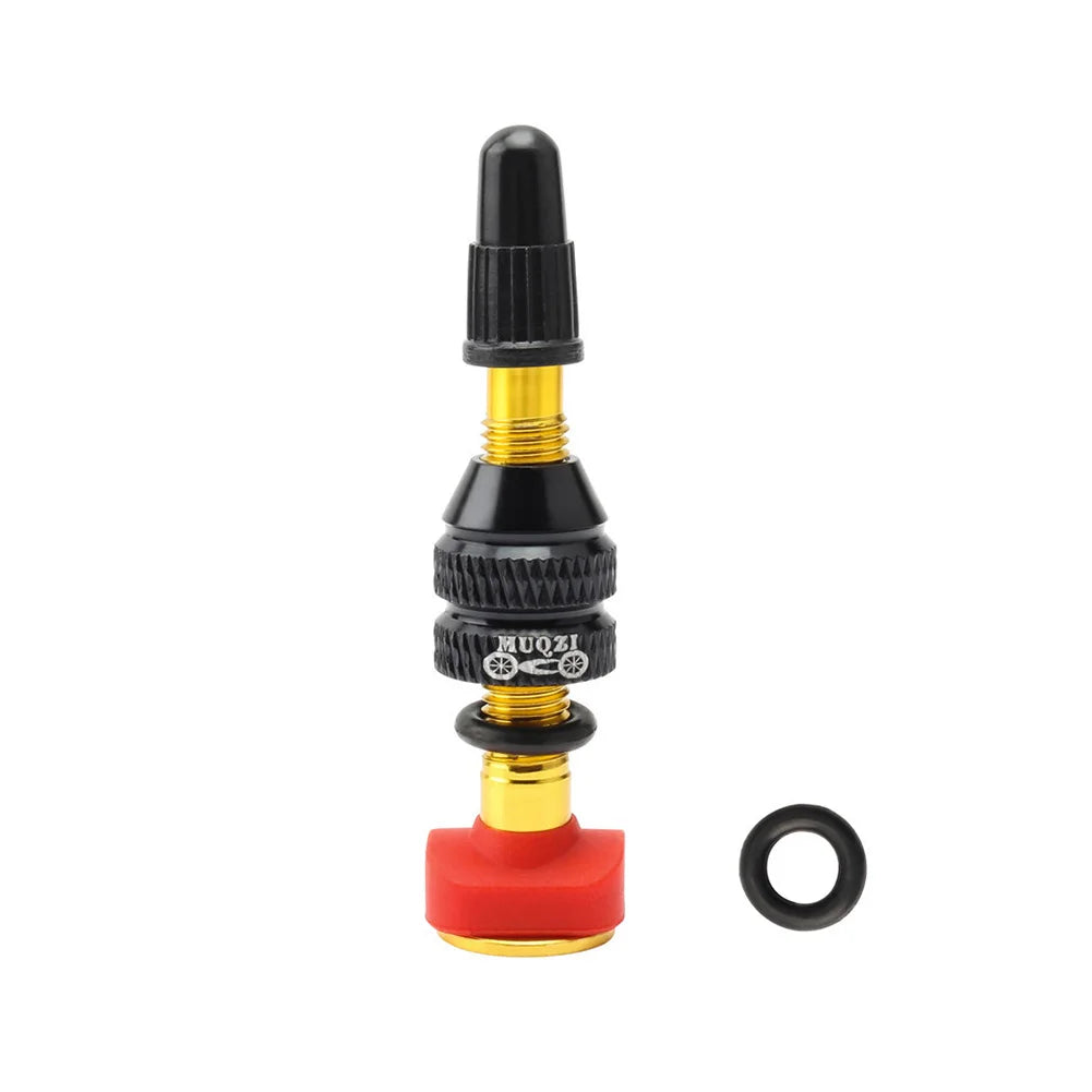 40/60mm  Valve Stem for Road MTB Bicycle Tubeless Tires Brass Core  AluminumAlloy Stem Tubeless Cycling Accessories
