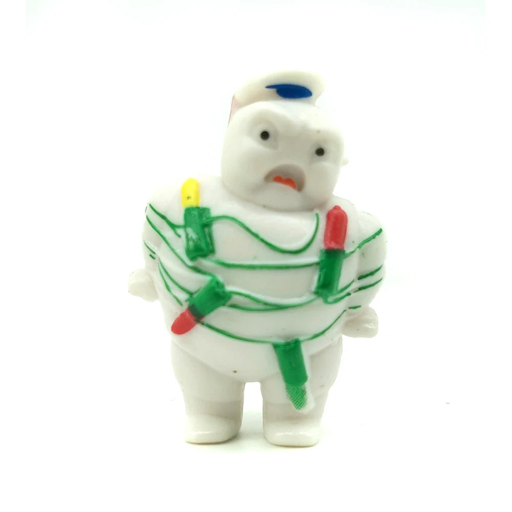 8pcs cute Vintage Ghostbusters 3 Stay Puft Marshmallow Man Sailor Action Figure Toy Doll