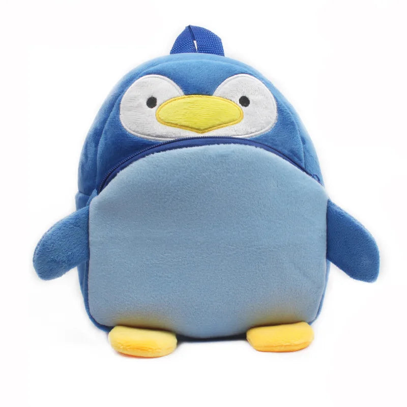 Cute Strawberry Plush Backpack Cartoon Animal Mini School Bags Candy Bag for Kids Baby Girl Boy Gift 1-3 Years