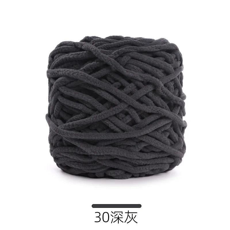 1Pc 50g Thin Velvet yarn for Crocheting Chenille yarn hand knitting Crochet amigrumi slipper line knit sweater blanket thread