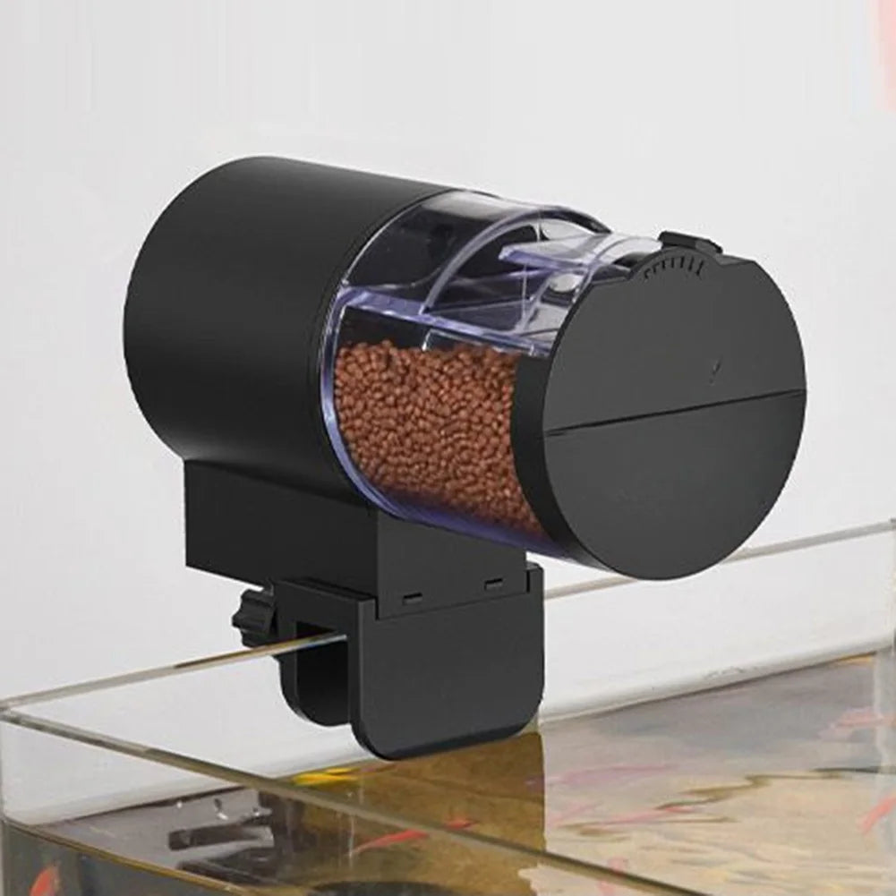Automatic Fish Tank Feeder Large Capacity Timer Fish Food Dispenser Intelligent Control Fish Feeder for Aquarium and Turtle Tank