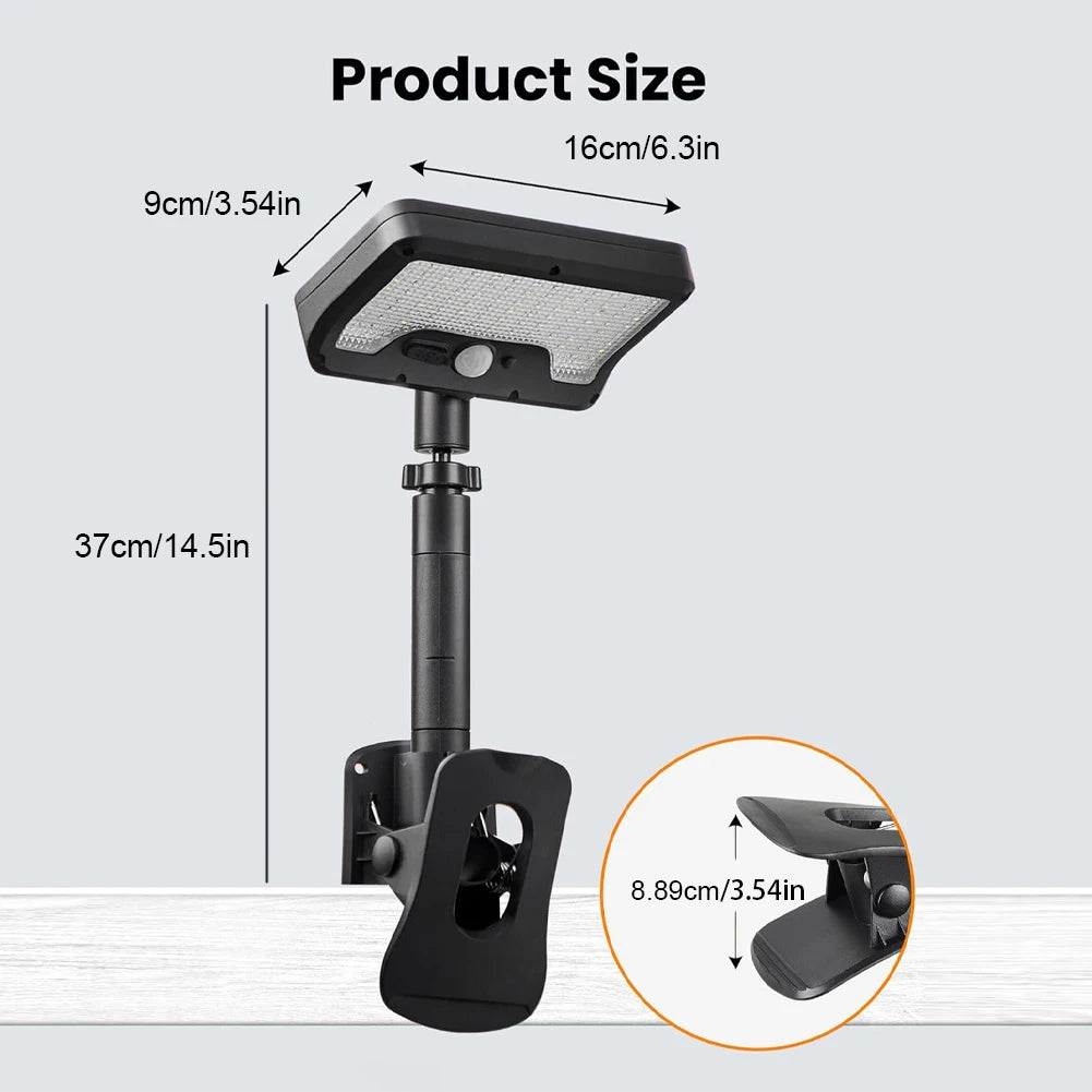 Solar Wall Light Solar Powered Flood Light Auto On/Off Motion Sensor Outdoor Wall Lantern Outside Yard Lamp for Garden Yard Path