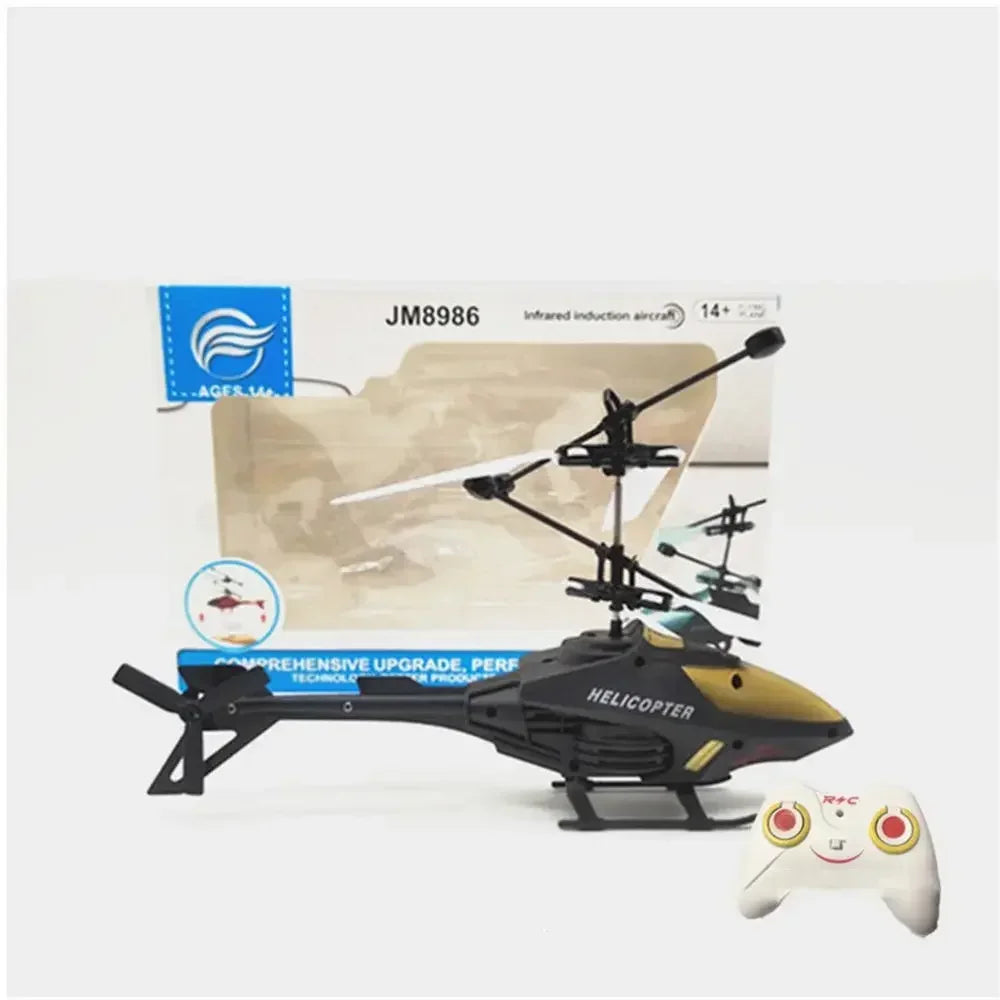 Hobbies Rechargeable Mini Drone Remote Control Plane Flying Helicopter Toy RC Helicopters