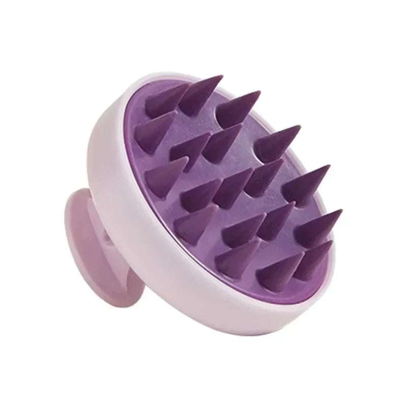 Soft Silicone Scalp Massage Brush Anti-slip Hair Washing Comb Shower Body Massage Tool