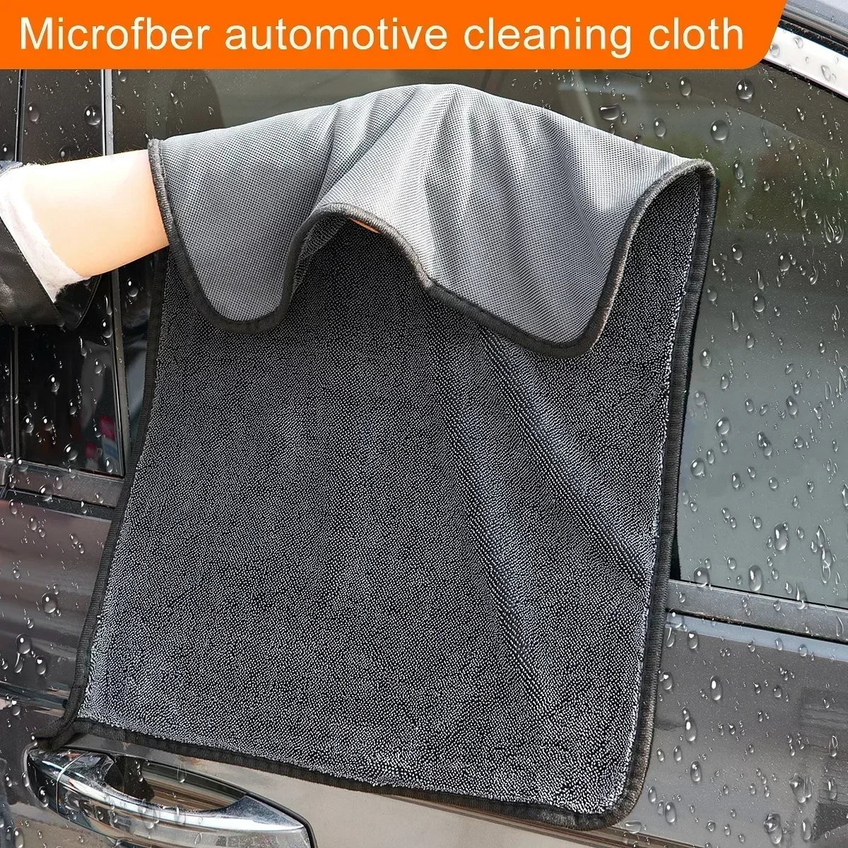 1/2pcs Professional Microfiber Towels Car Washing Towel Micro Fiber Auto Extra Soft Rag Fast Drying Cloth for Car Wash Accessory